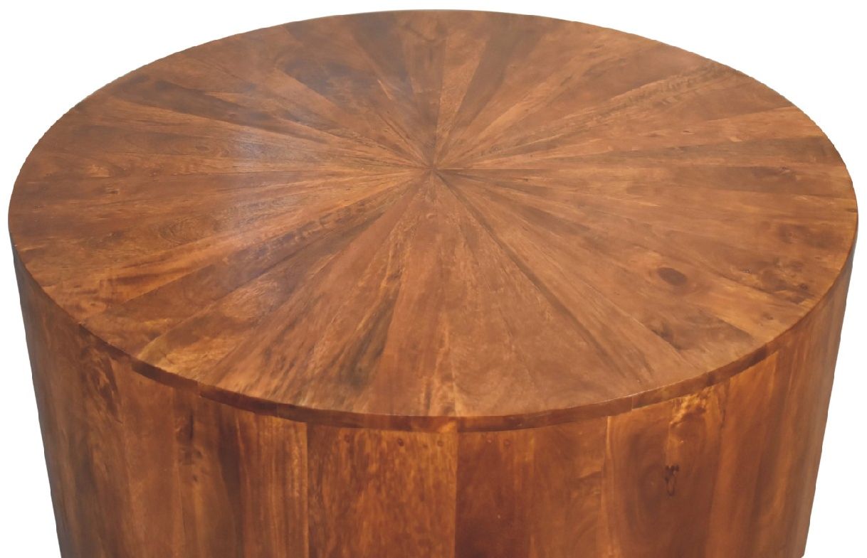 Artisan - Chestnut Round Wooden Coffee Table