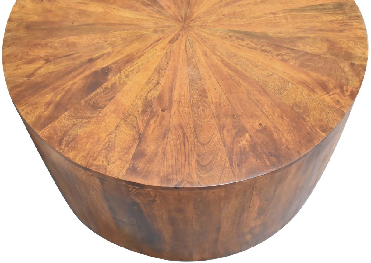 Artisan - Chestnut Round Wooden Coffee Table