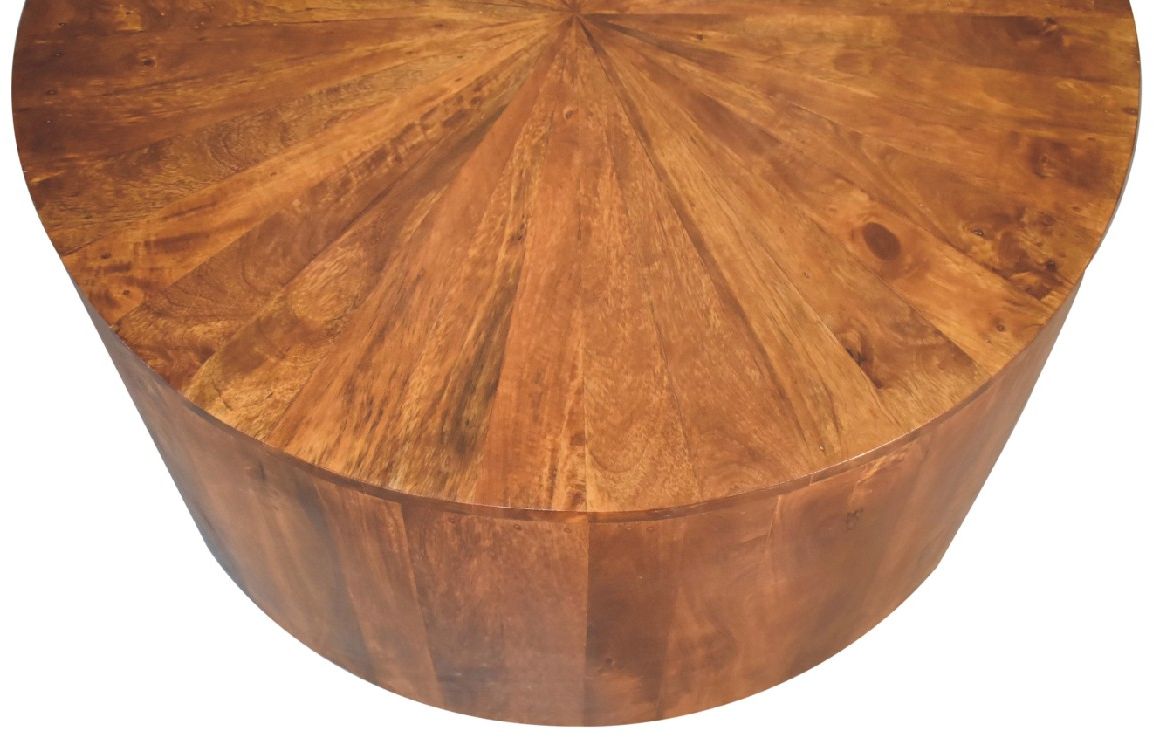 Artisan - Chestnut Round Wooden Coffee Table
