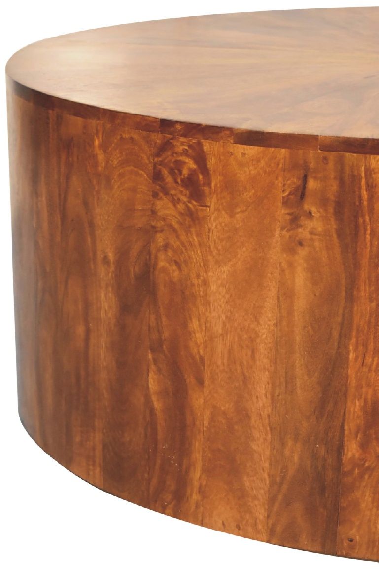 Artisan - Chestnut Round Wooden Coffee Table