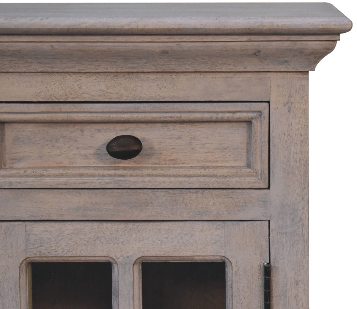 Artisan - Glazed Stone Nightstand