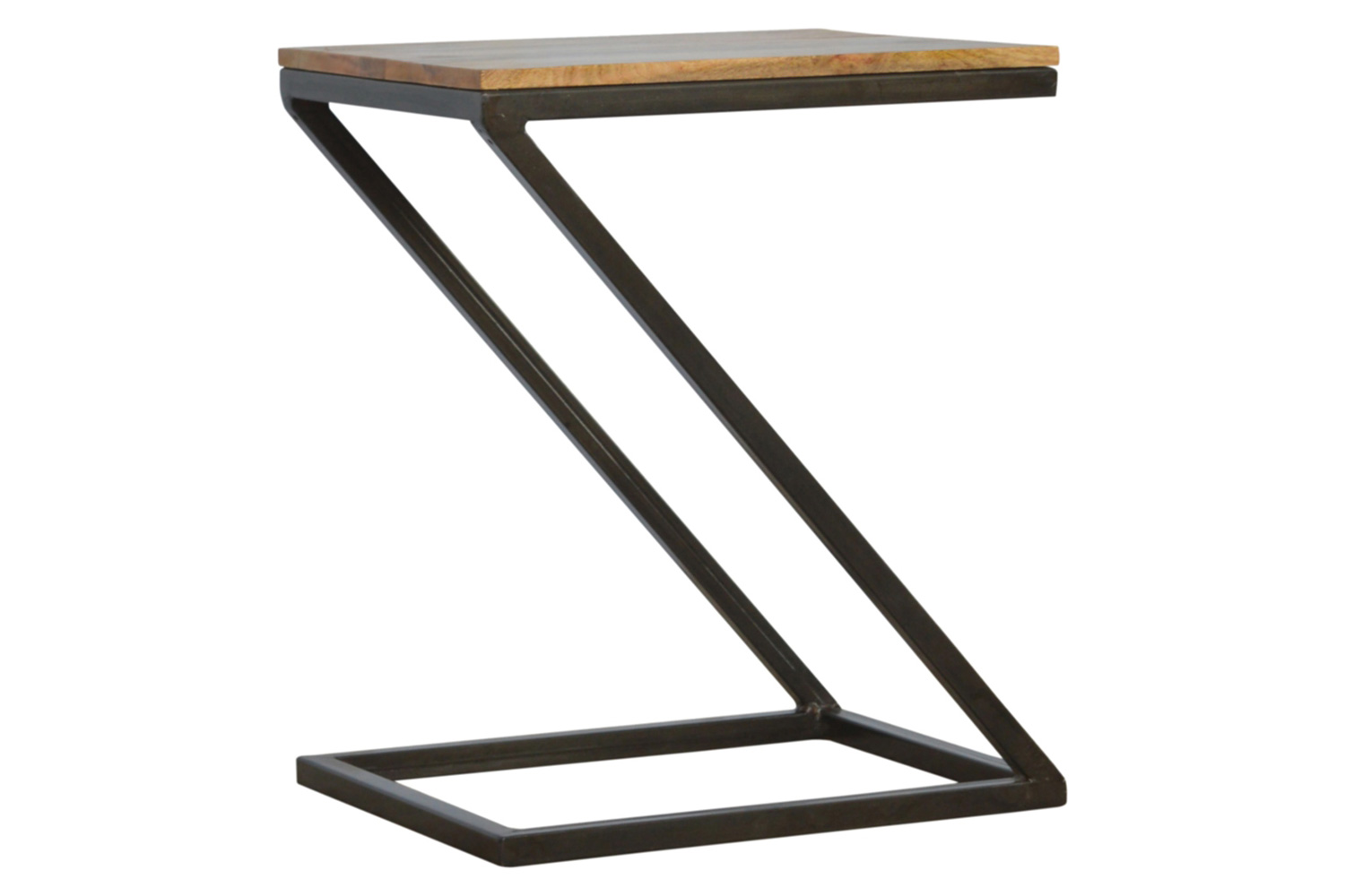 Artisan - Side Table with Iron Base