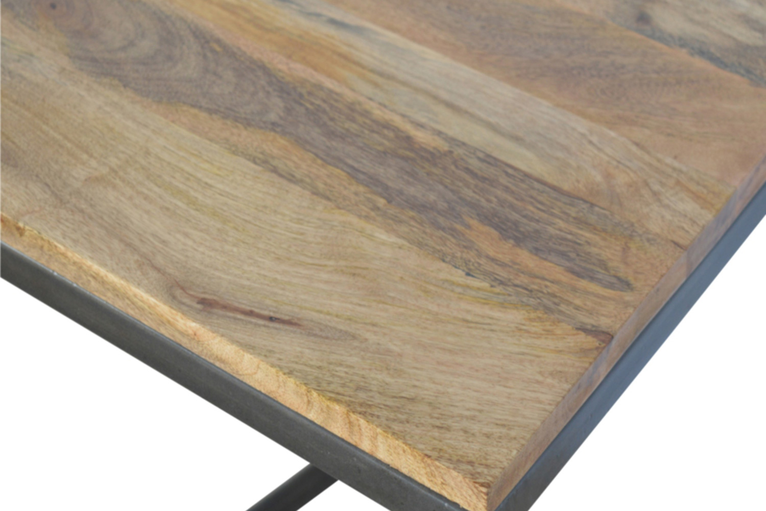 Artisan - Side Table with Iron Base