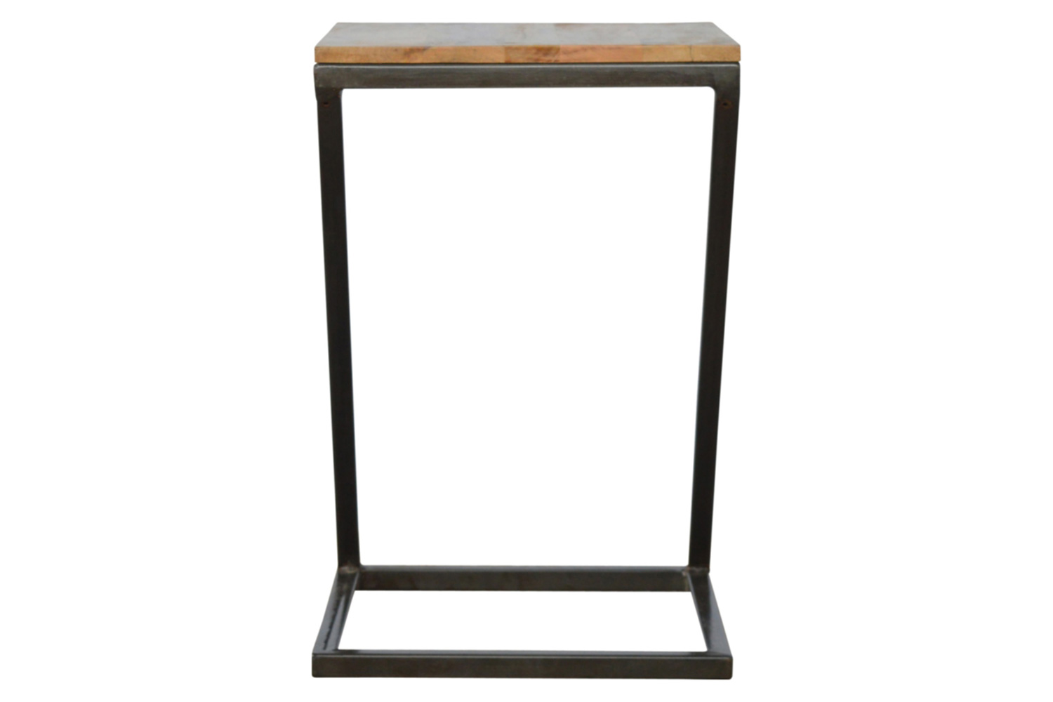 Artisan - Side Table with Iron Base