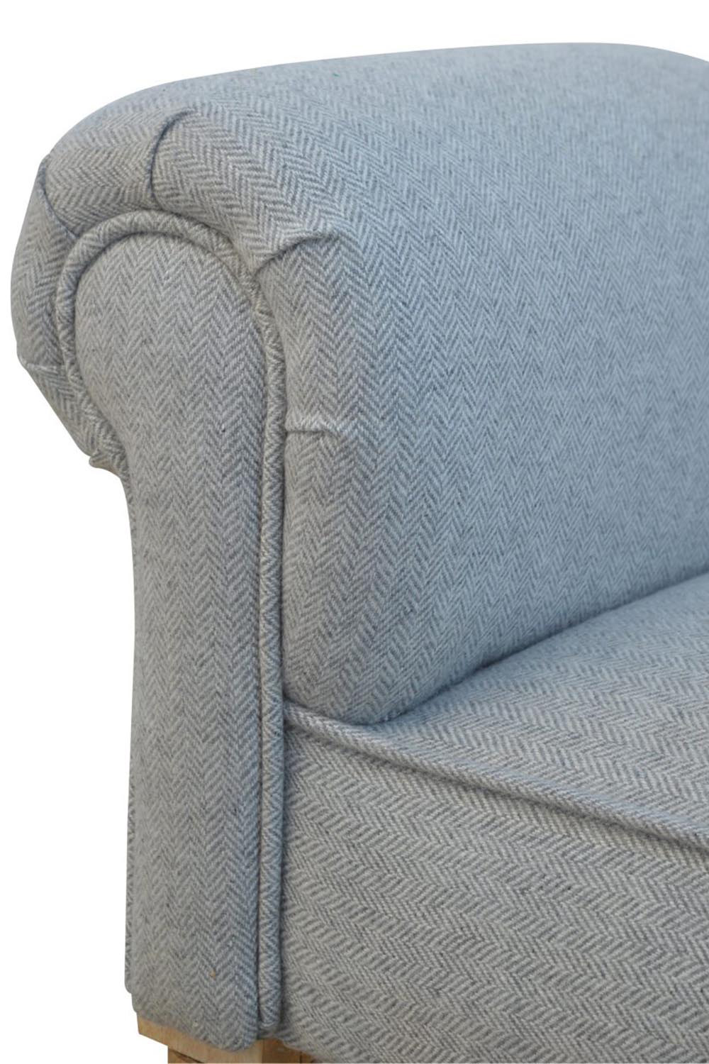 Artisan Bedroom Bench - Gray, Tweed