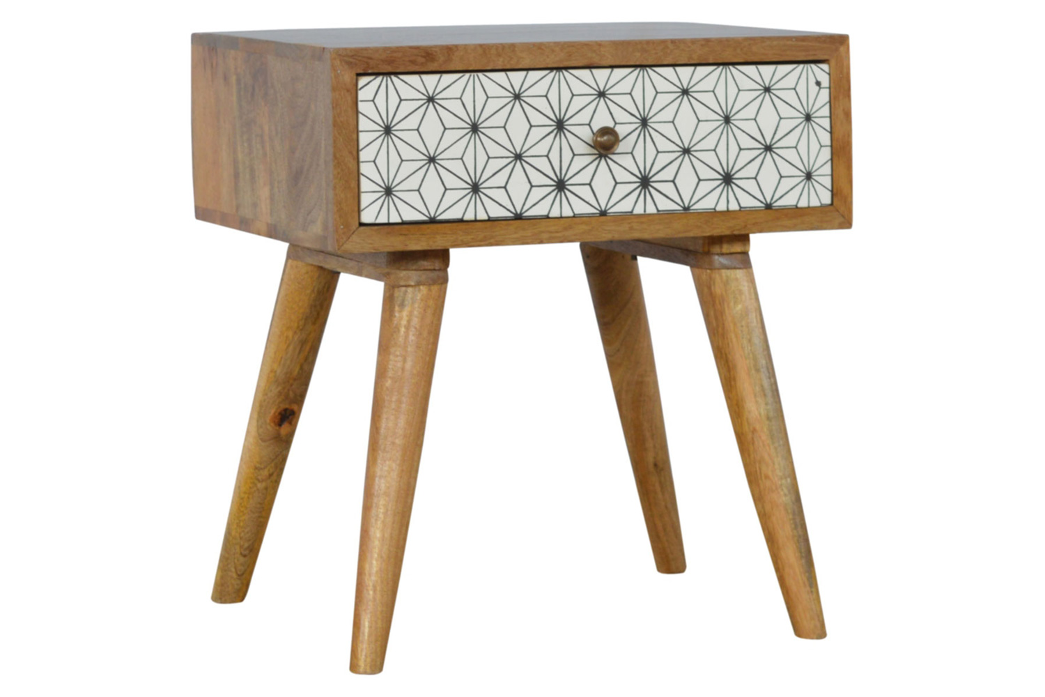 Artisan Prima Bedside with 1 Drawers - Tall Legs