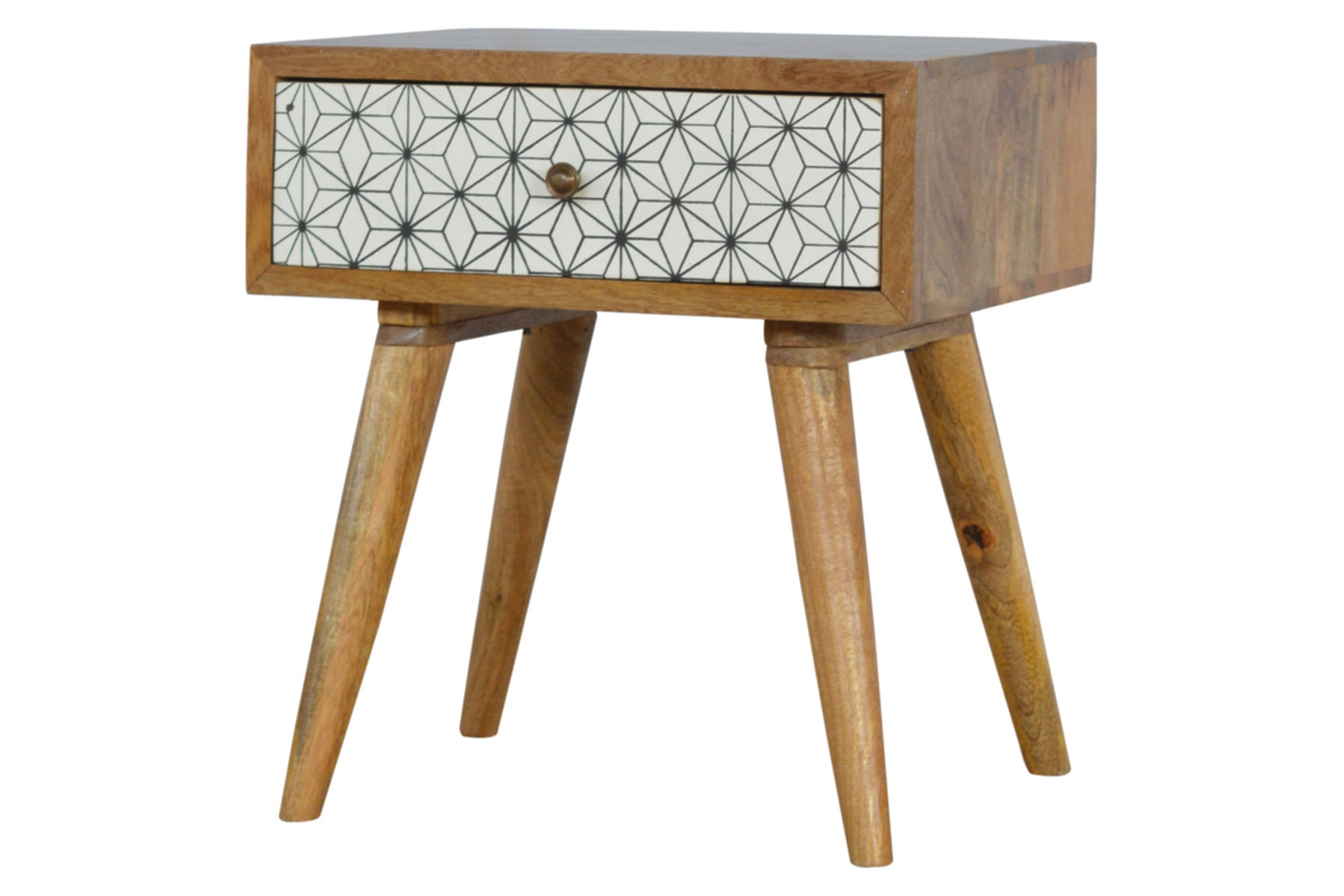 Artisan Prima Bedside with 1 Drawers - Tall Legs