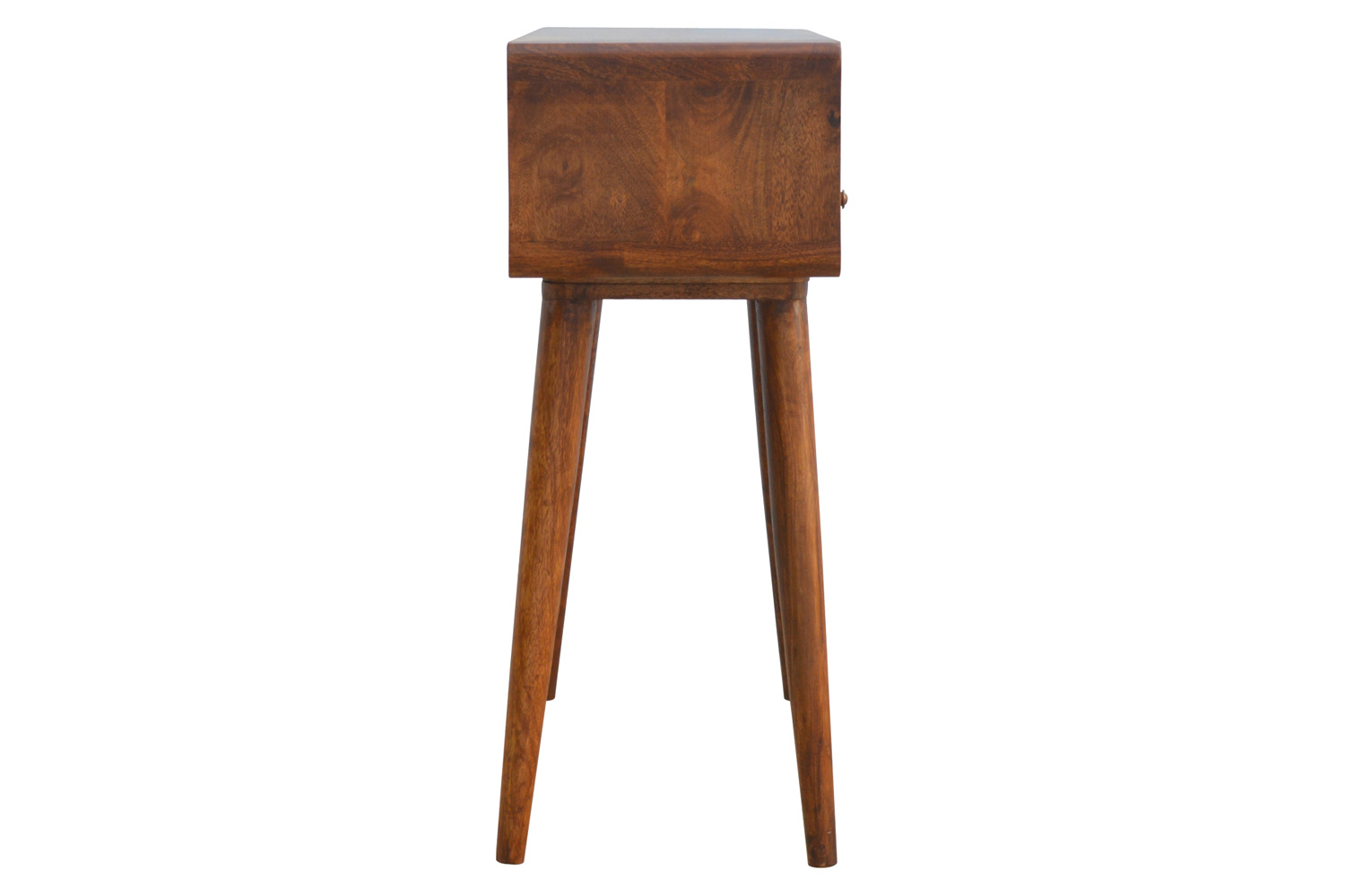Artisan Curved Console Table - Chestnut