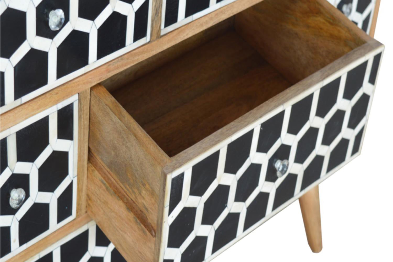 Artisan Bone Inlay Chest - Scandinavian