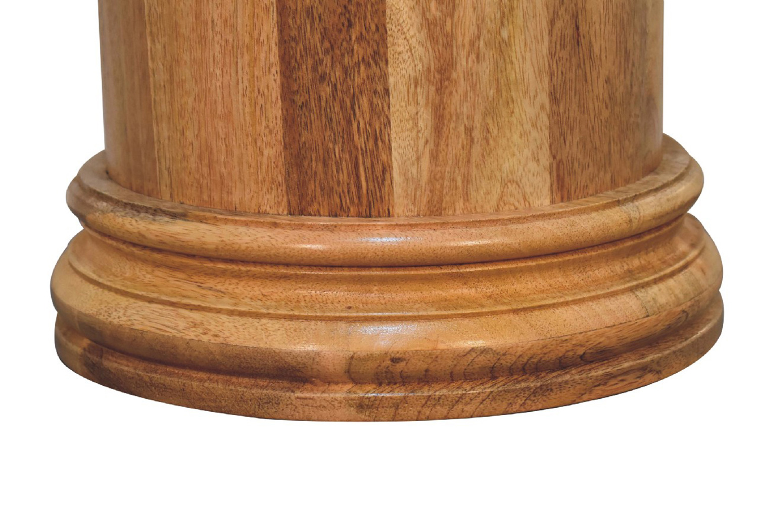 Artisan - Solid Wood Round Umbrella Stand with Knocker