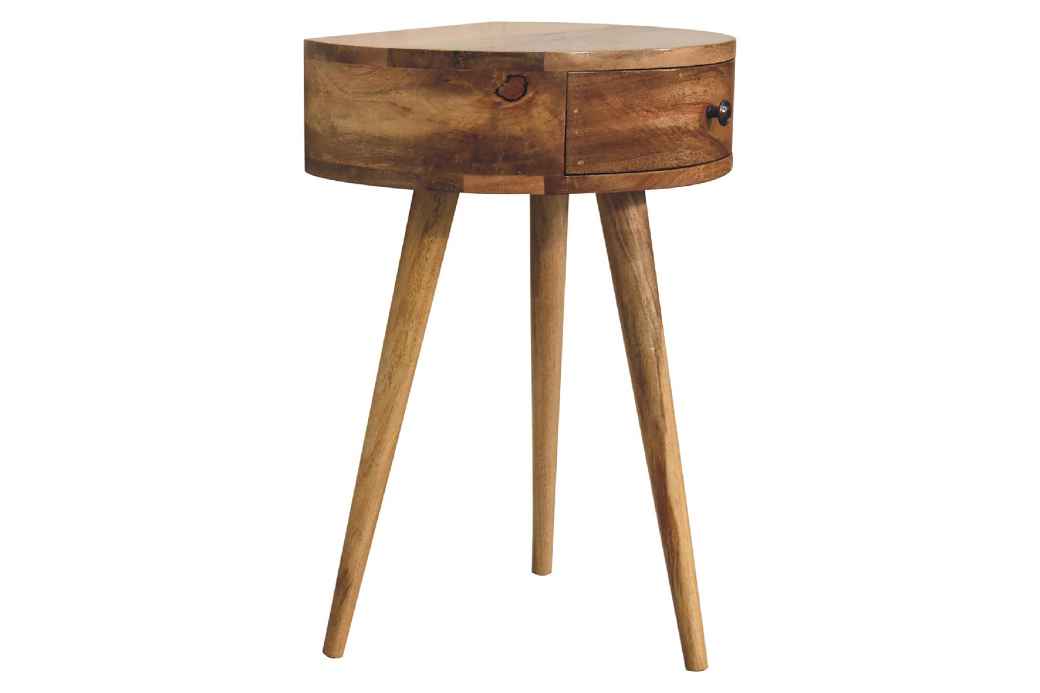 Artisan Semi Circle Bedside - Oak-ish