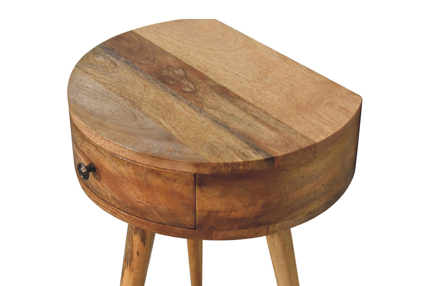 Artisan Semi Circle Bedside - Oak-ish