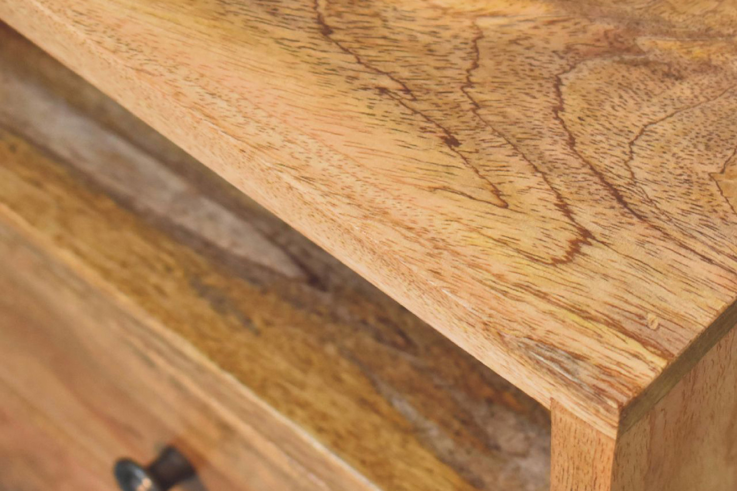 Artisan Mini Classic Bedside - Oak-ish