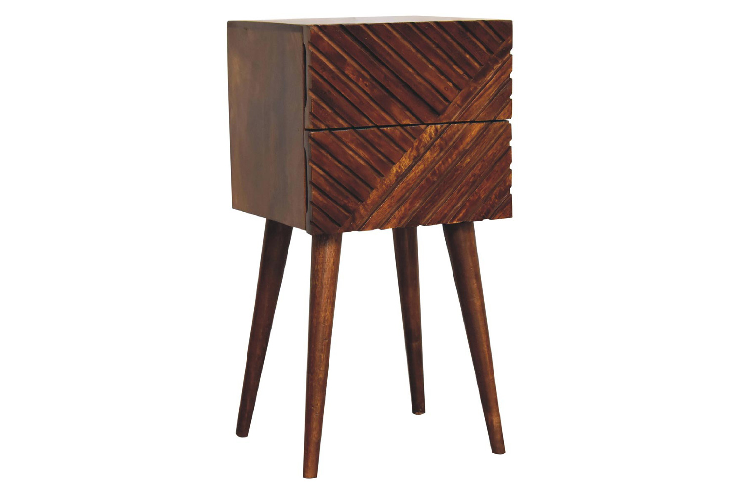 Artisan Lille Mini Bedside - Chestnut