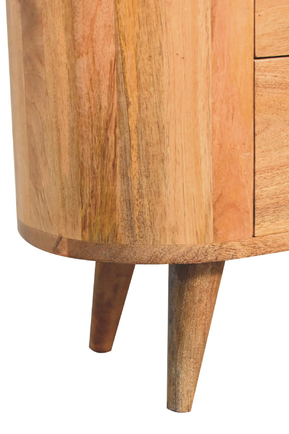 Artisan Round Mini Cabinet - Oak-ish