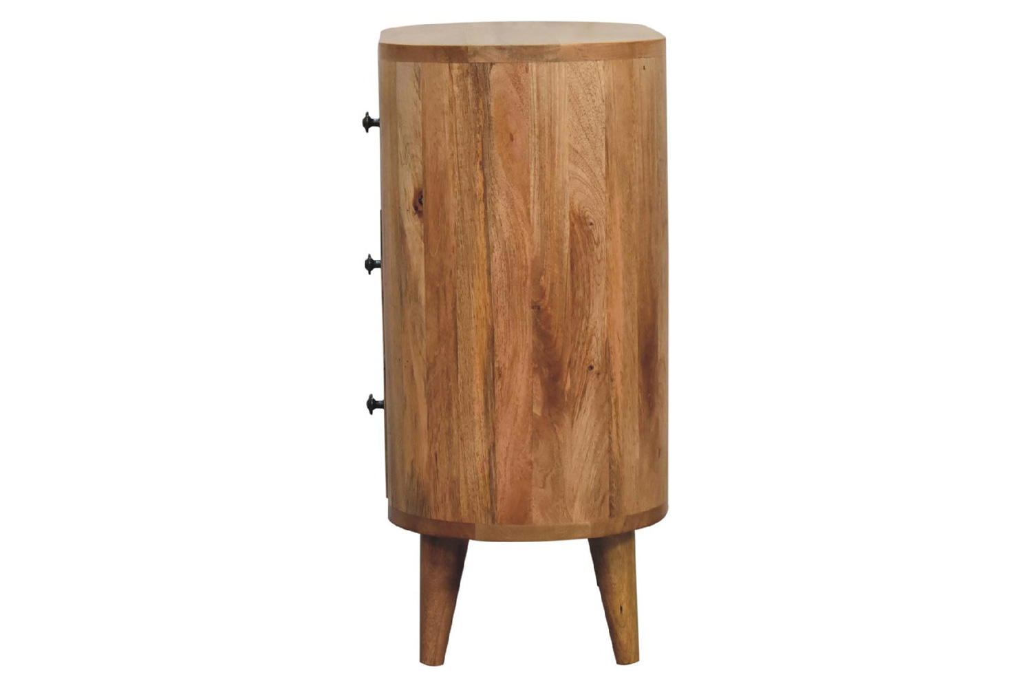 Artisan Round Mini Cabinet - Oak-ish