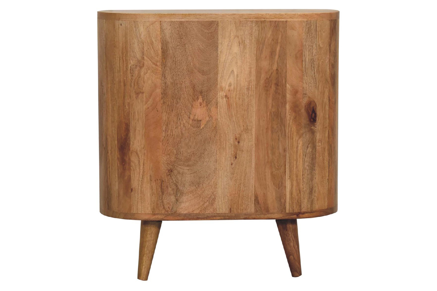 Artisan Round Mini Cabinet - Oak-ish