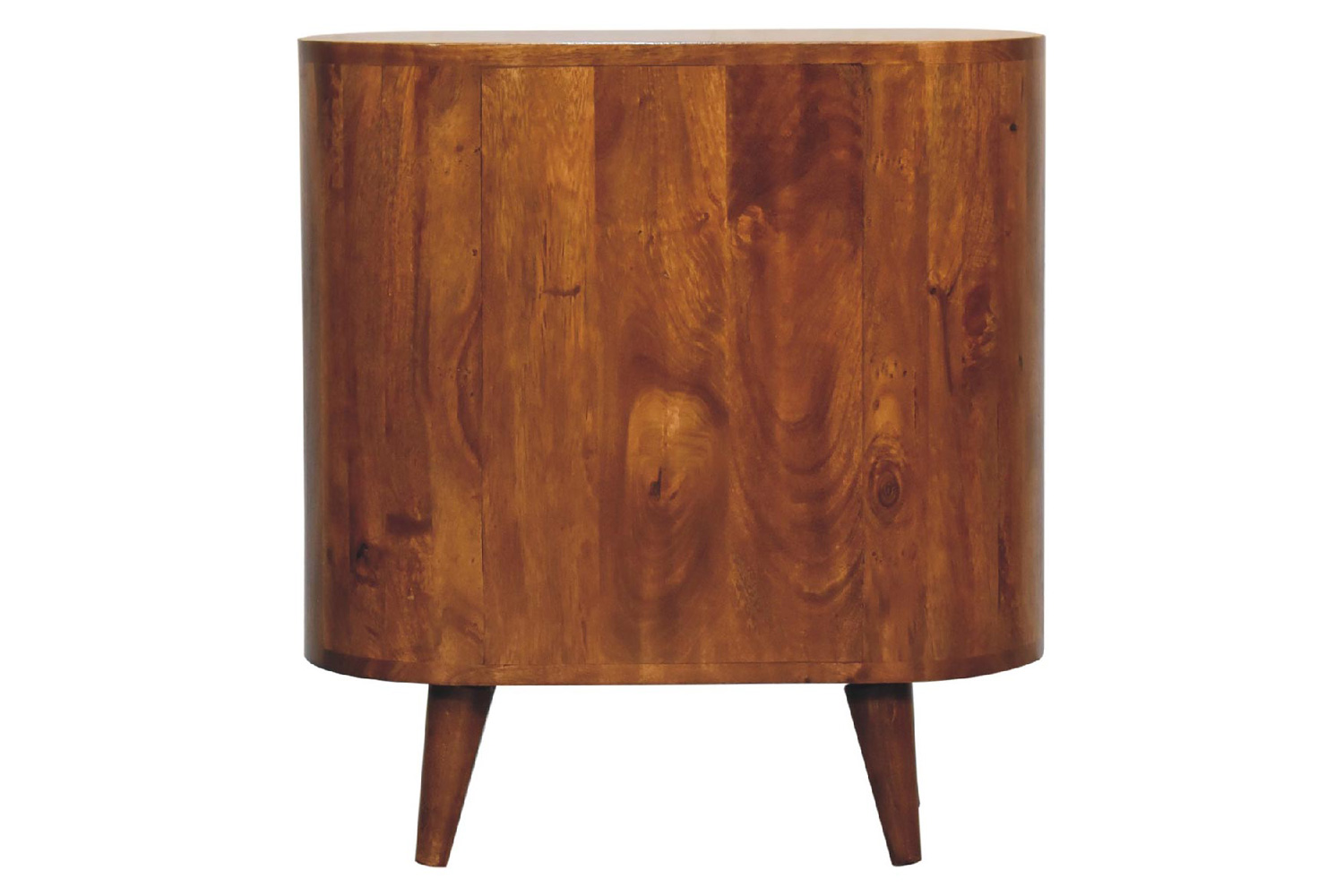 Artisan Round Mini Cabinet - Chestnut