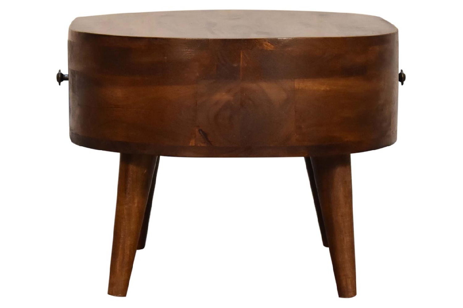 Artisan Rounded Mini Coffee Table - Chestnut