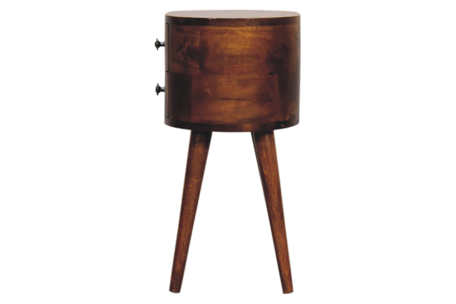 Artisan Rounded Bedside Mini Bedside - Chestnut