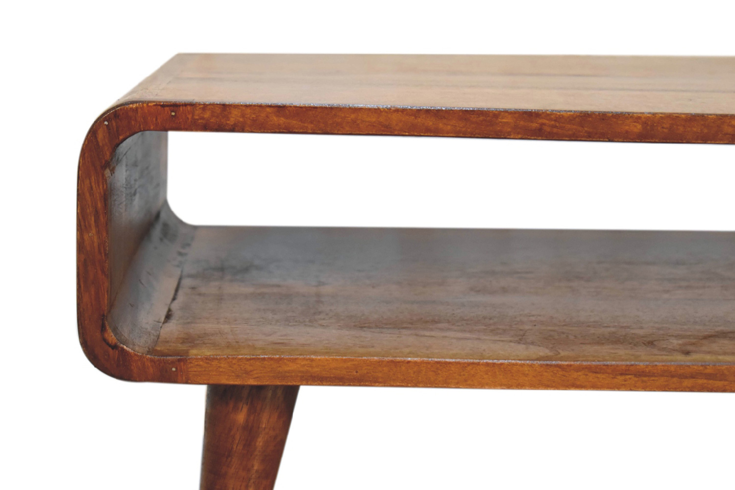Artisan Open Media Unit - Chestnut