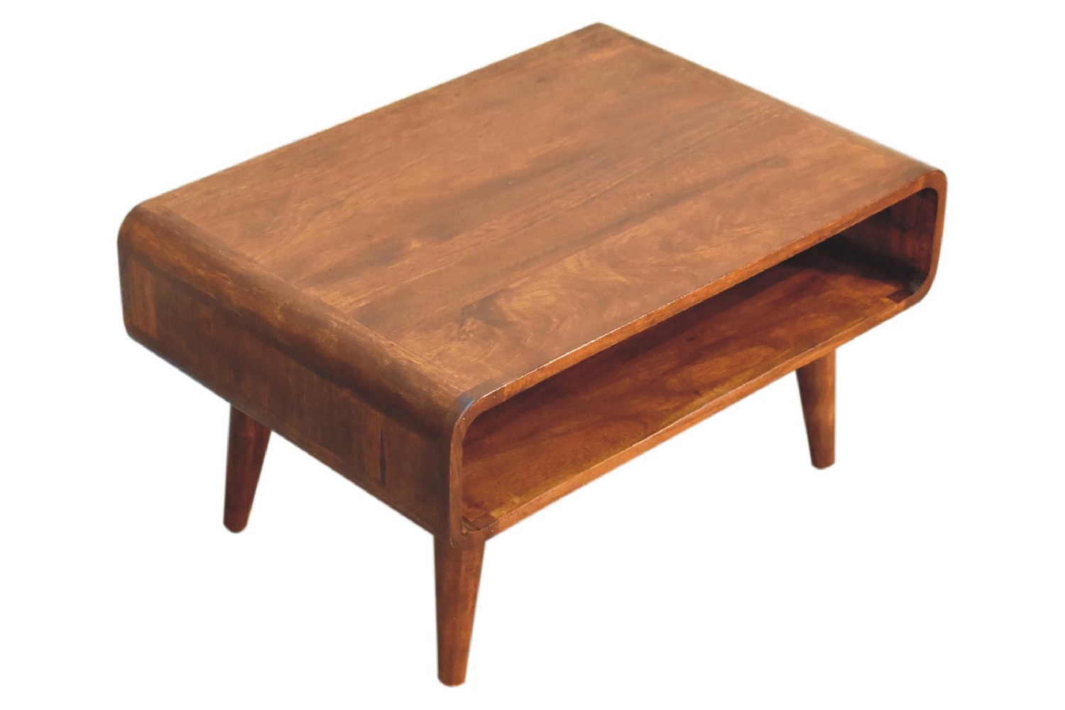 Artisan Open Media Unit - Chestnut