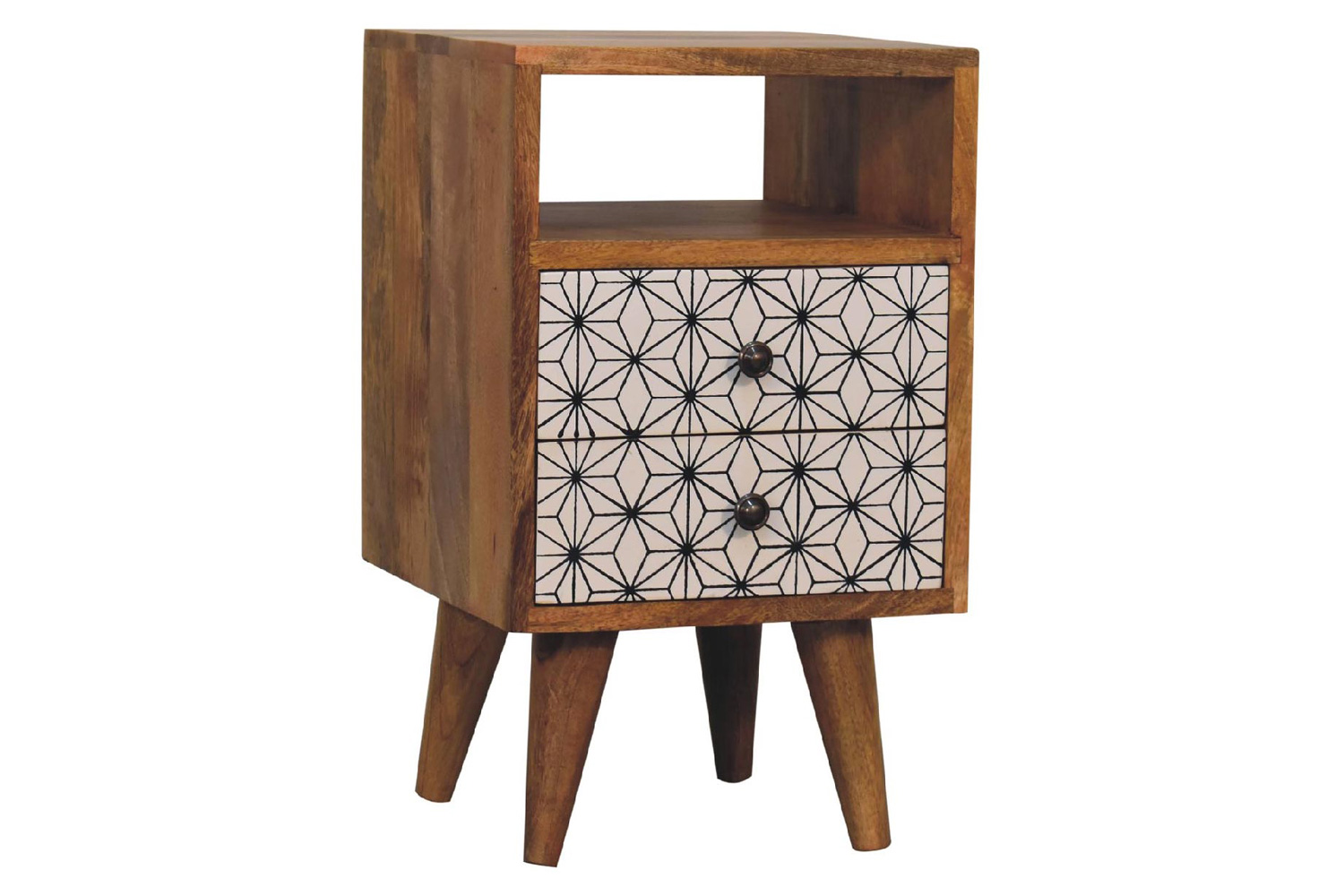 Artisan Prima Bedside with Open Slot - Mini