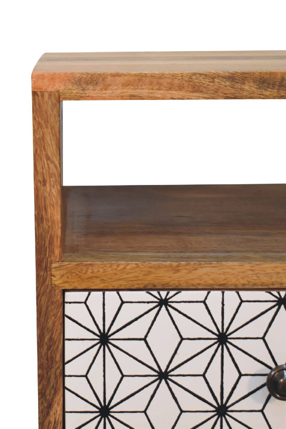 Artisan Prima Bedside with Open Slot - Mini