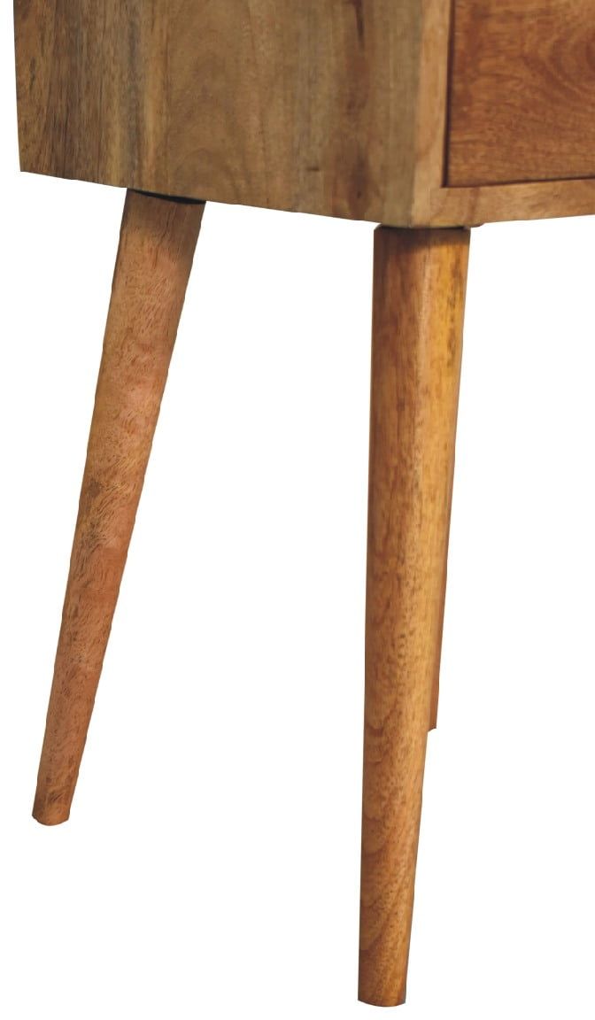 Artisan - Mini 2 Drawer Oak-Ish Nightstand