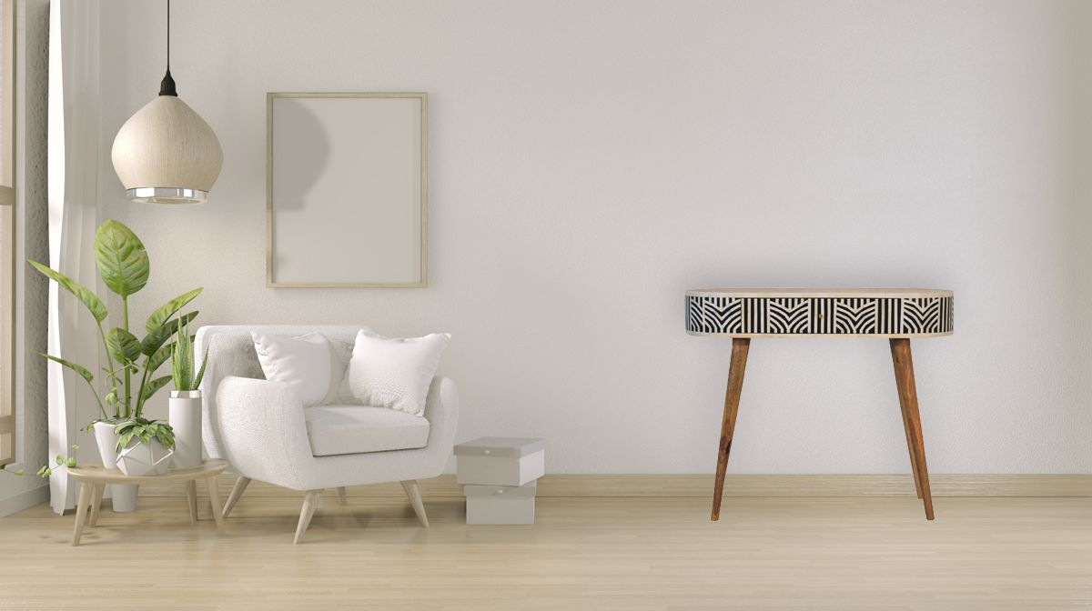 Artisan - Edessa Bone Inlay Console Table