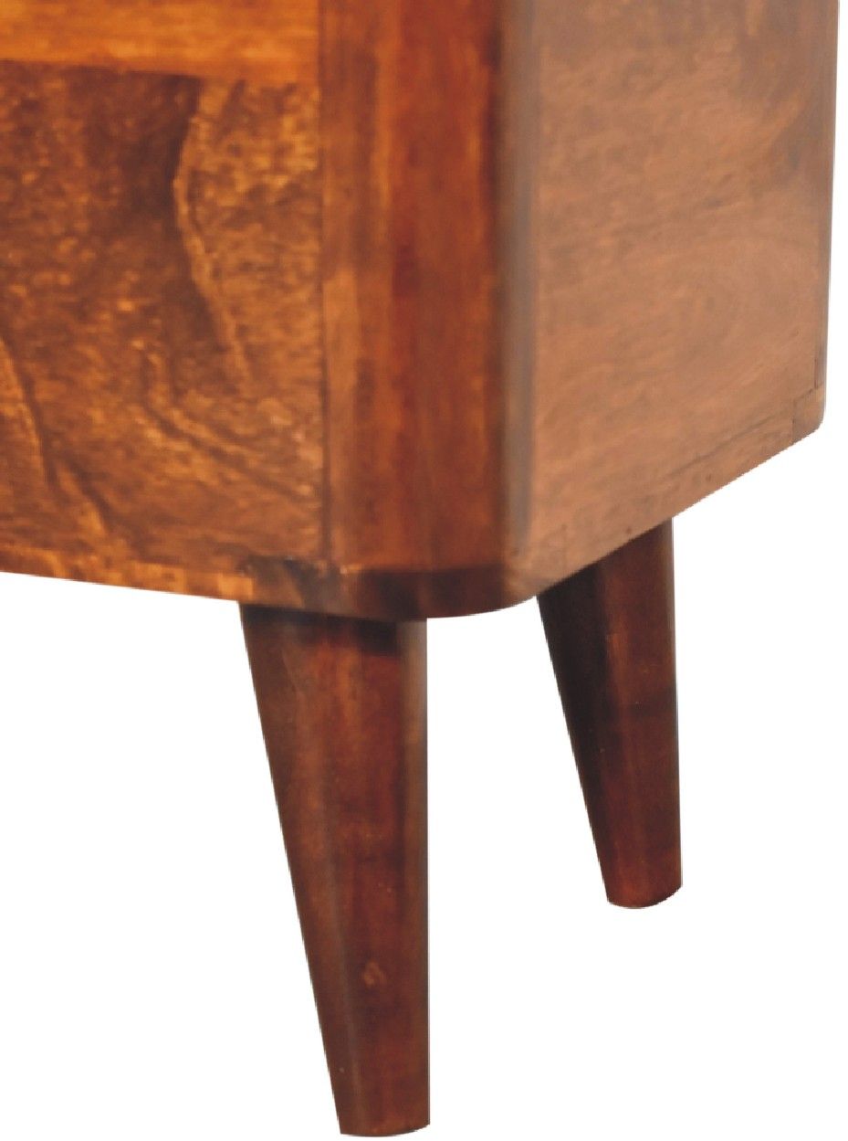 Artisan - Chestnut Lid-Up Storage Stool