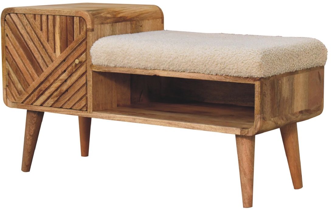 Artisan - Boucle Carved Telephone Table
