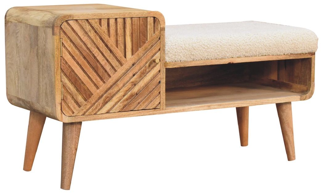 Artisan - Boucle Carved Telephone Table