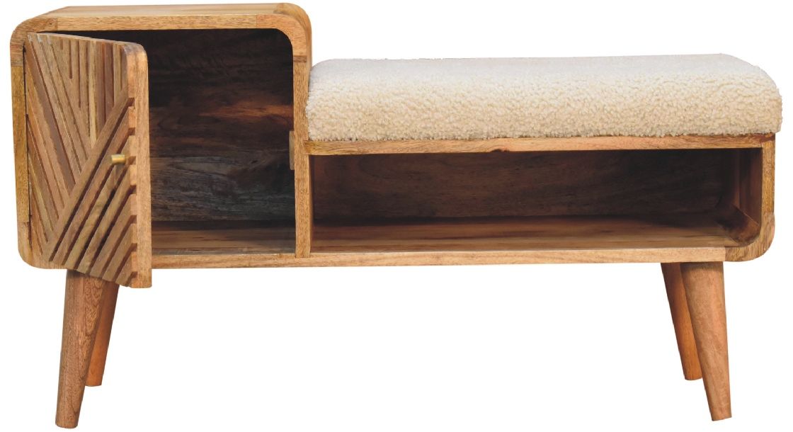 Artisan - Boucle Carved Telephone Table