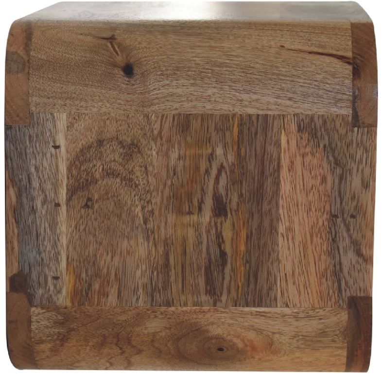 Artisan - Oak-Ish Floating Open Curve Nightstand