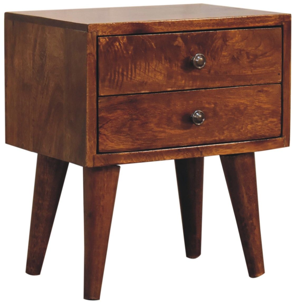 Artisan - Mini Chestnut Modern Nightstand