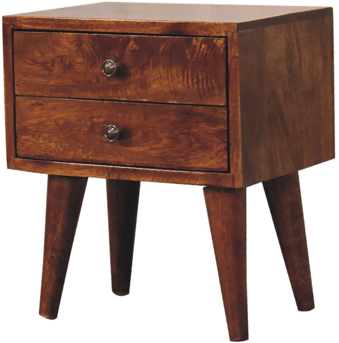 Artisan - Mini Chestnut Modern Nightstand