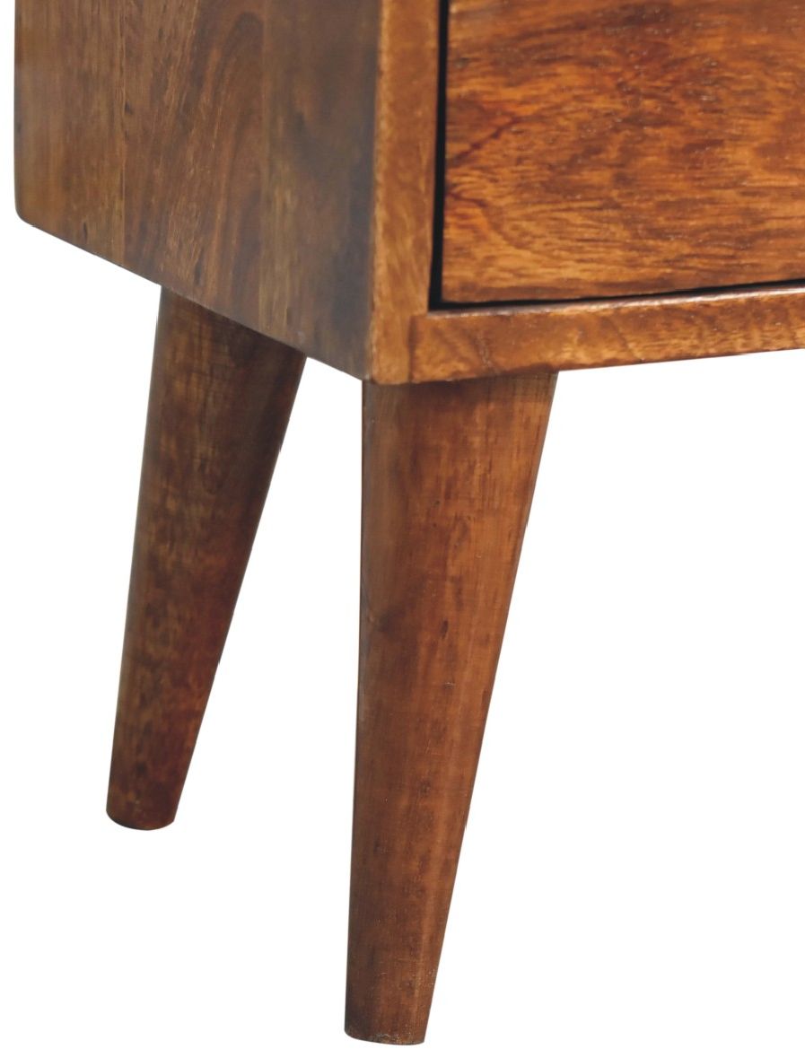 Artisan - Mini Chestnut Modern Nightstand