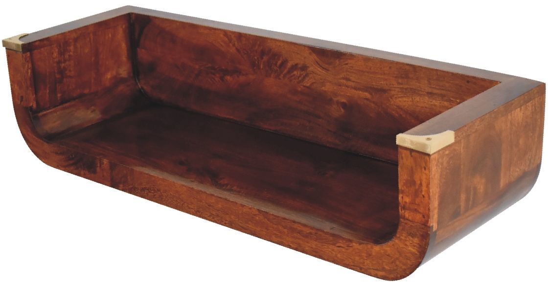 Artisan - Indira Chestnut Floating Console