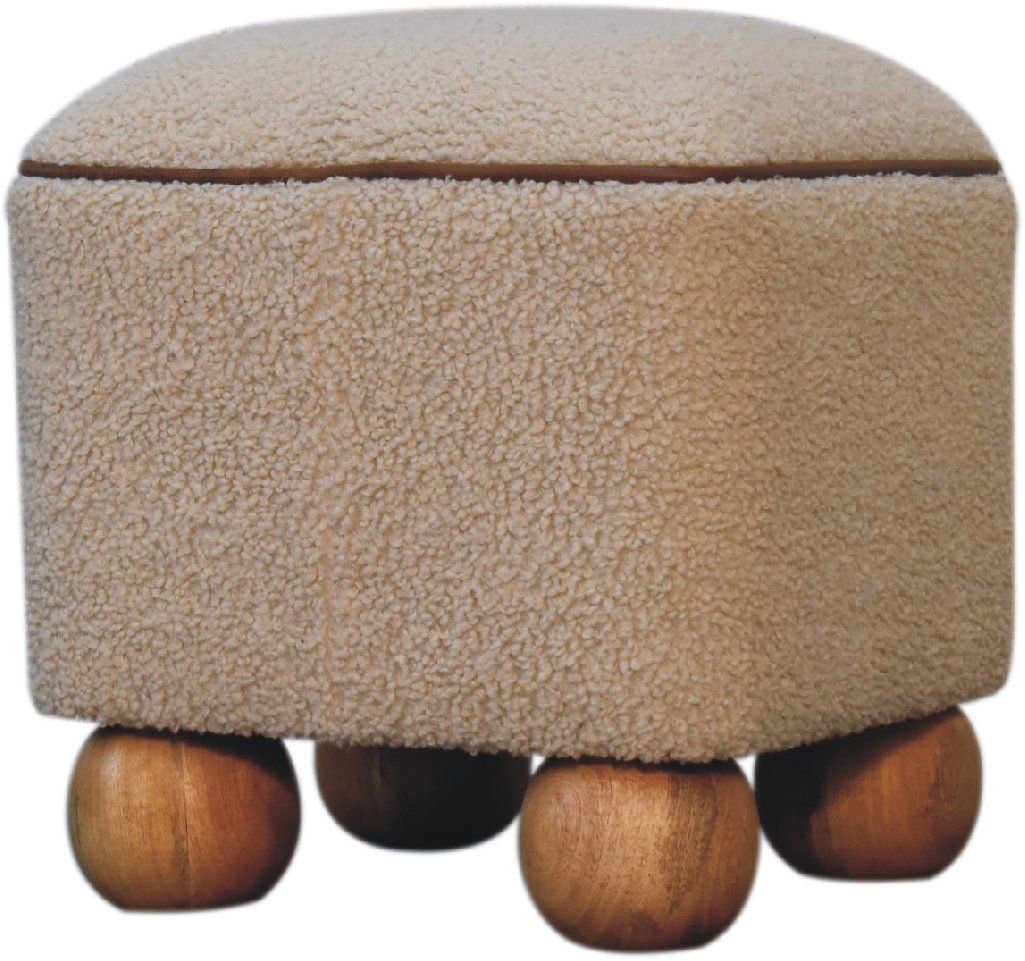 Artisan - Serenity Footstool With Ball Feet