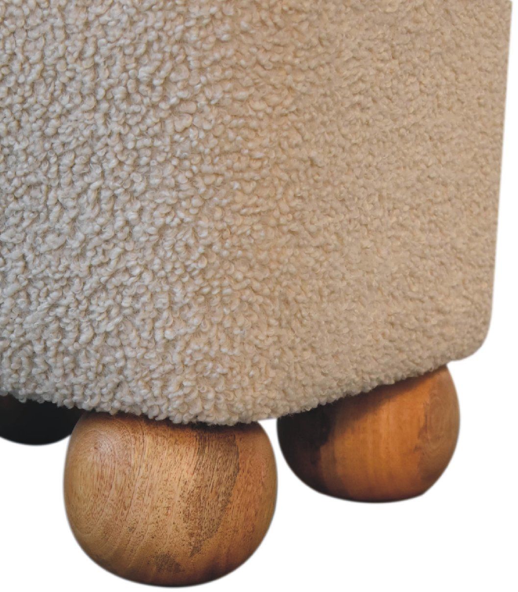 Artisan - Serenity Footstool With Ball Feet