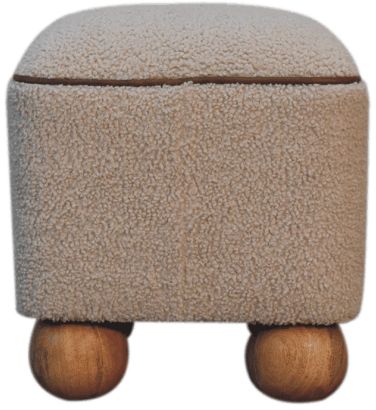 Artisan - Serenity Footstool With Ball Feet