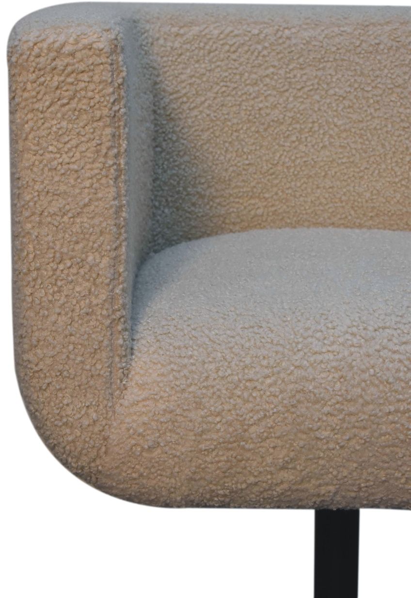 Artisan - Cream Boucle Swivel Chair