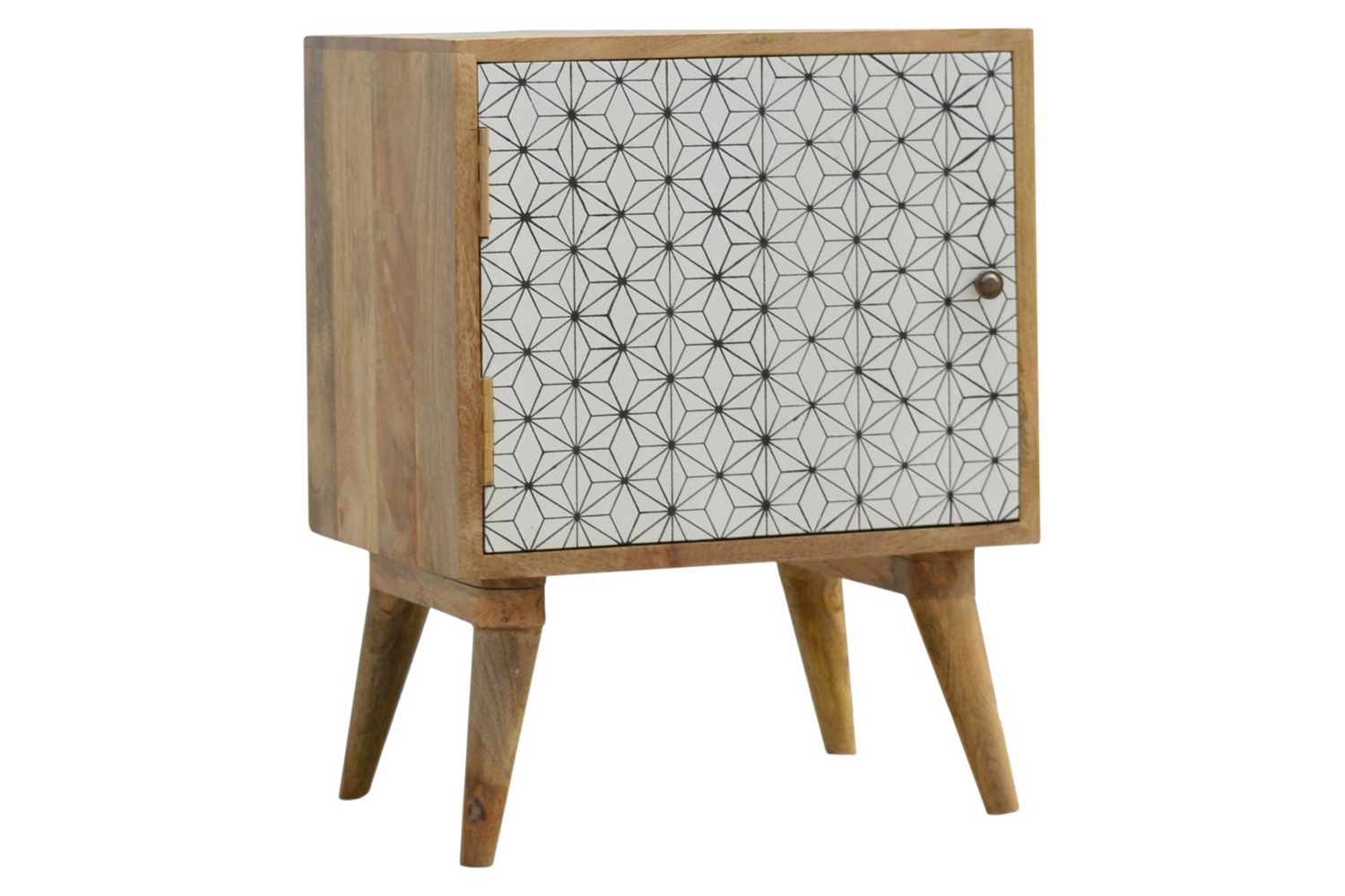 Artisan Prima Bedside with 1 Drawers - Short Legs