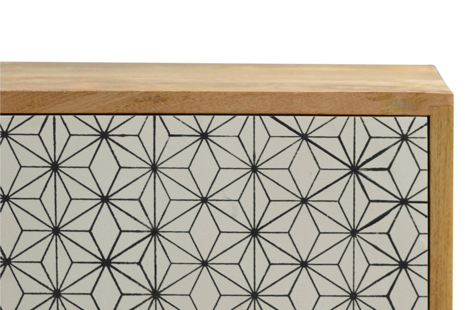 Artisan Prima Bedside with 1 Drawers - Short Legs