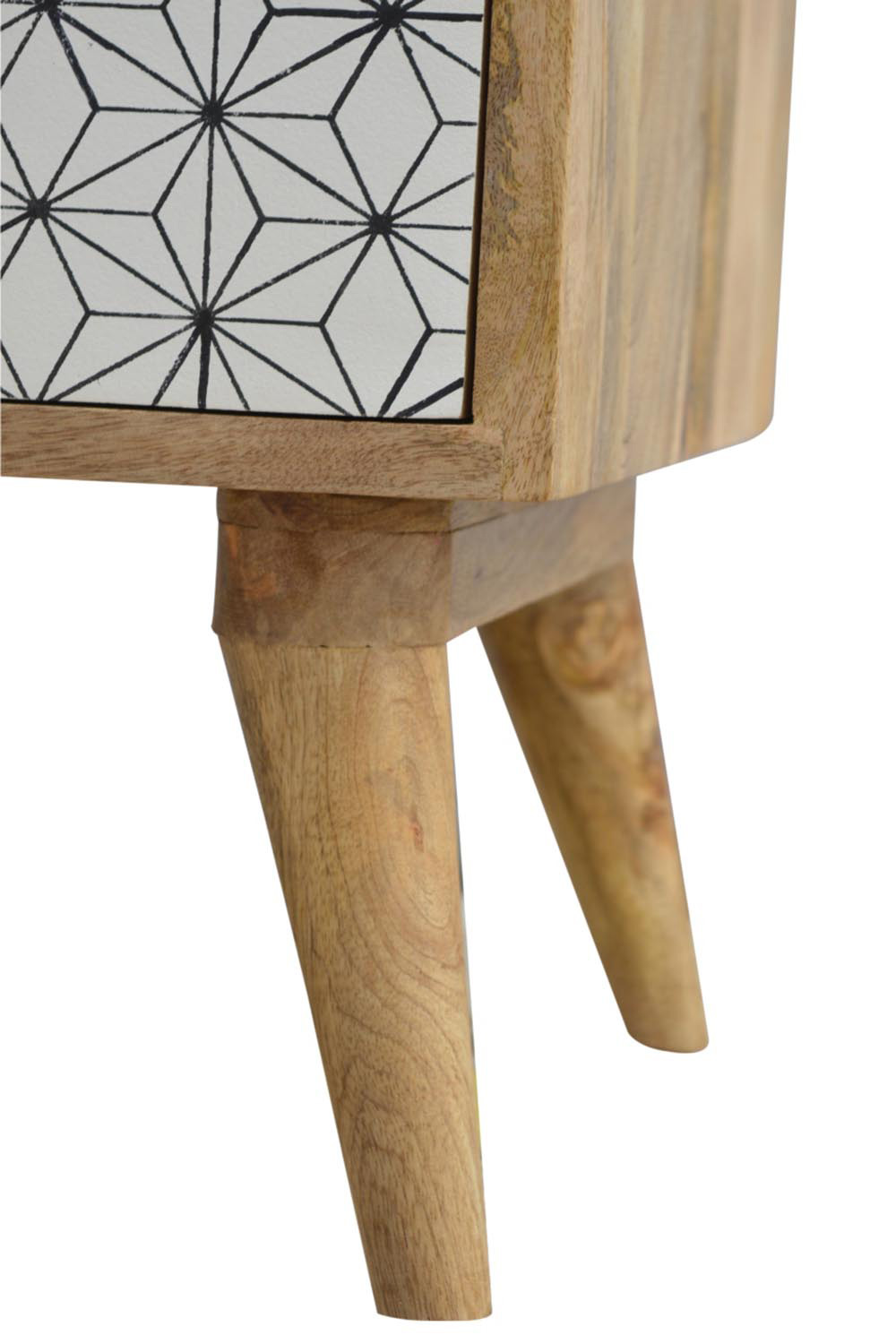 Artisan Prima Bedside with 1 Drawers - Short Legs