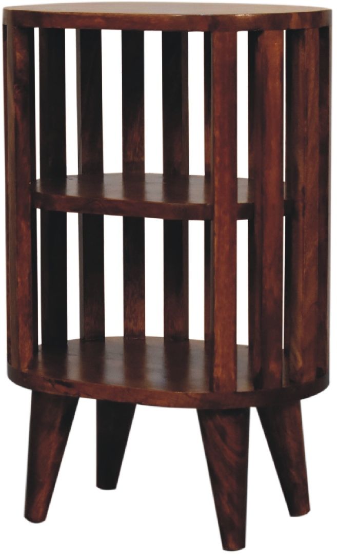 Artisan - Ariella Double Shelf Chestnut Bedside