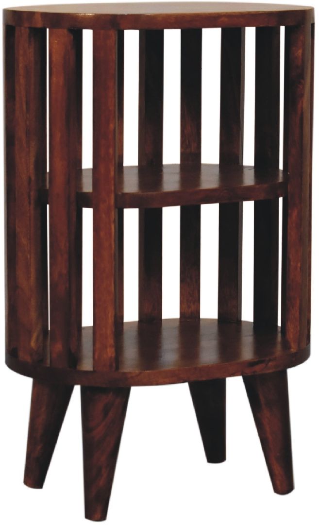 Artisan - Ariella Double Shelf Chestnut Bedside