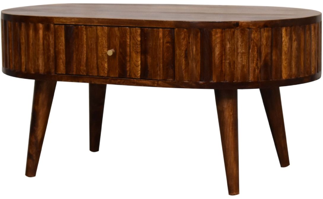 Artisan - Stripe Chestnut Coffee Table