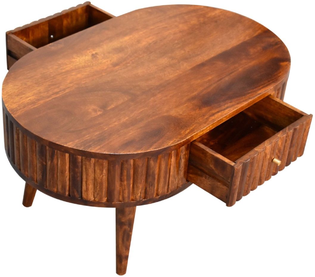 Artisan - Stripe Chestnut Coffee Table